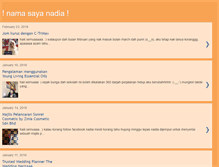 Tablet Screenshot of nadiafarahida.com